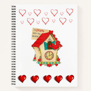 Spiral Notebook Valentine's Day
