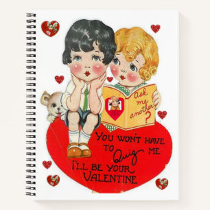 Spiral Notebook Valentine's Day