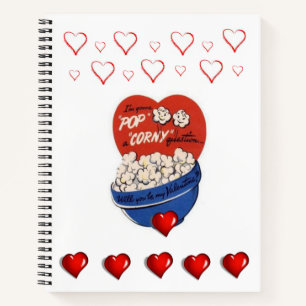 Spiral Notebook Valentine's Day
