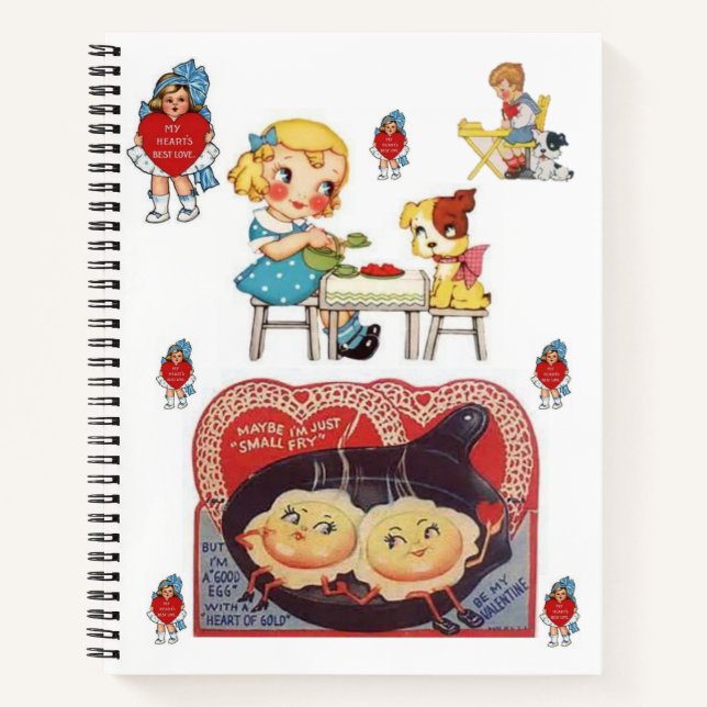Spiral Notebook Valentine's Day (Front)