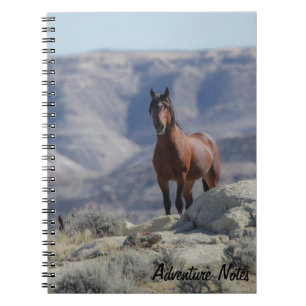 Spiral Notebook w/ Wild Stallion 