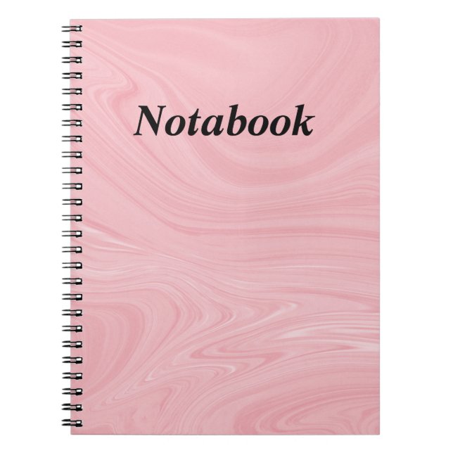 Spiral Notebook with Your Best Monochrome Memorie (Front)