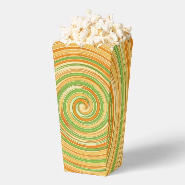 Spiral of Fun Citrus Colours Festive Favour Box (Popped)