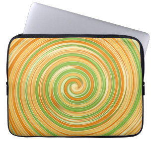 Spiral of Fun Citrus Colours Laptop Sleeve
