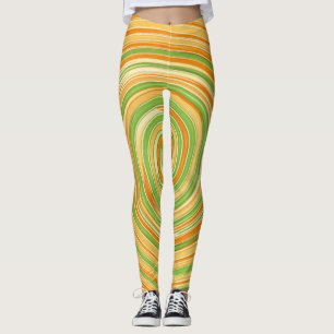 Spiral of Fun Citrus Colours Leggings