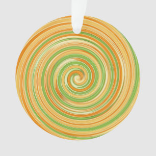 Spiral of Fun Citrus Colours Ornament