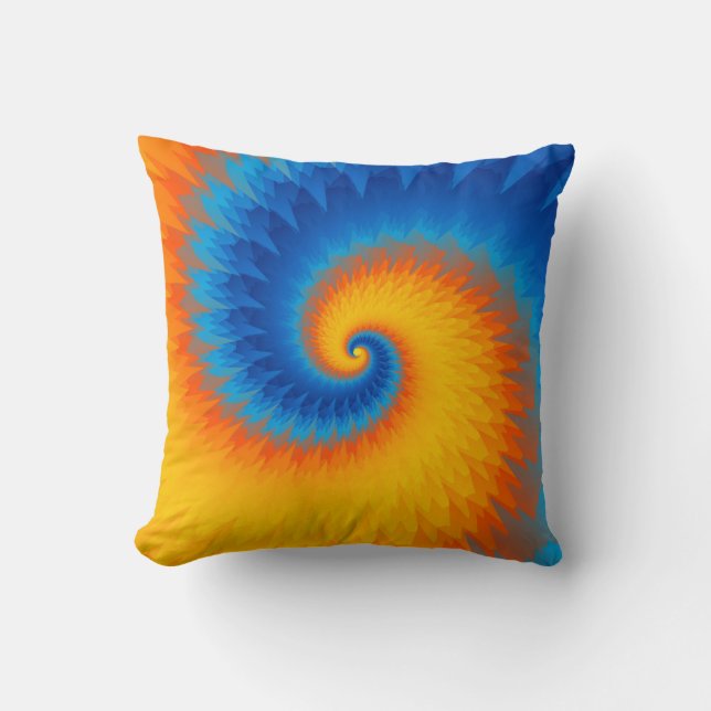 Spiral of Radiance Cushion (Front)