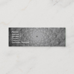 Spiral of Spirals in Monochrome Business Card