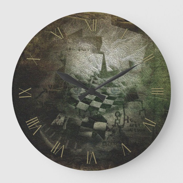 Spiral of time large clock (Front)