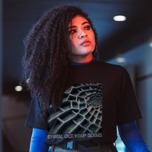 Spiral Out Keep Going Alt Graphic Tri-Blend Shirt