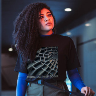 Spiral Out Keep Going – Fibonacci Inspired T-Shirt