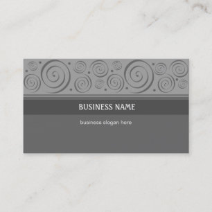 Spiral Pattern Business Card