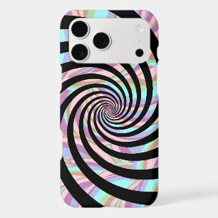 Spiral pattern with pastel colours