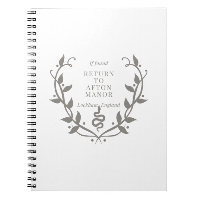 Spiral Photo Notebook (Front)