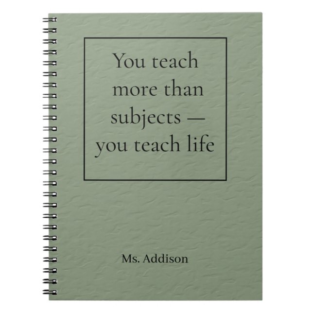 Spiral Photo Notebook (Front)