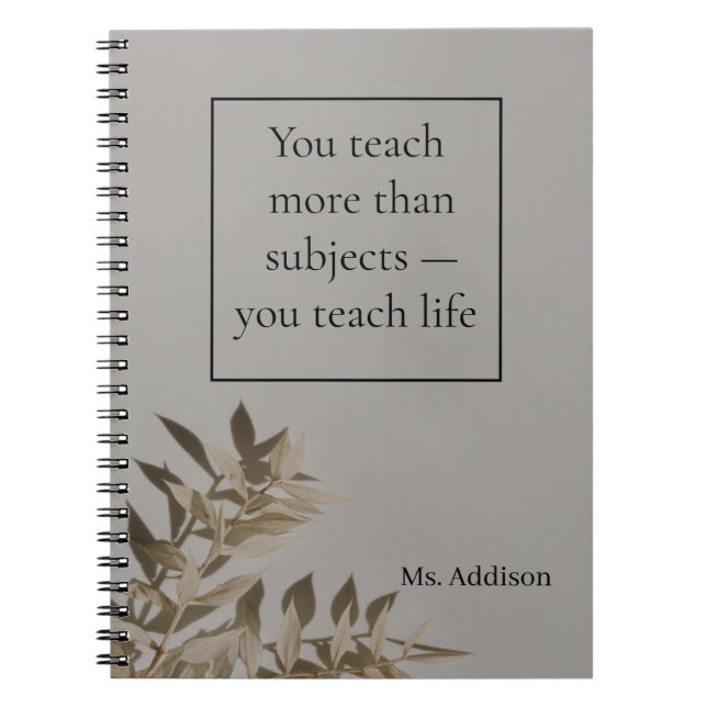 Spiral Photo Notebook (Front)