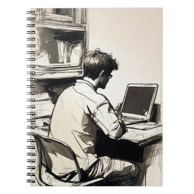 spiral photo notebook (Front)