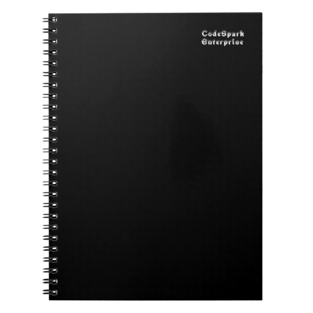 Spiral Photo Notebook (Front)