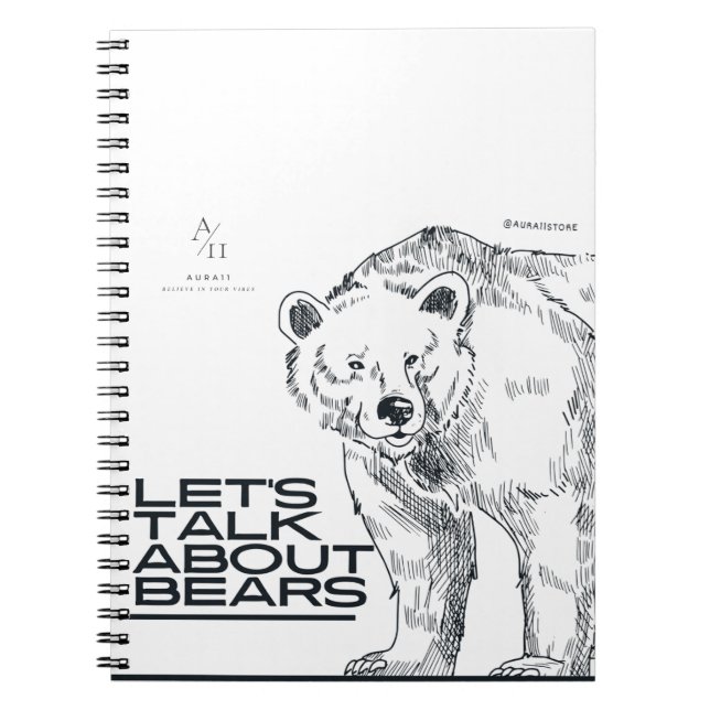 Spiral Photo Notebook aura11store (Front)