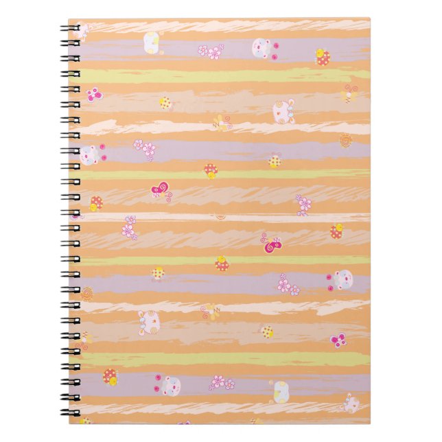 Spiral Photo Notebook – Baby Joy & Creatures Paste (Front)