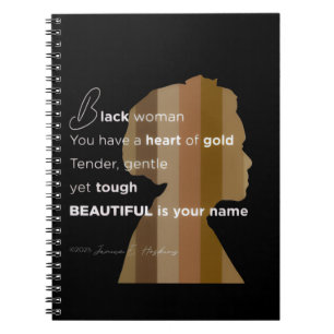 Spiral Photo Notebook 'Beautiful is your name"