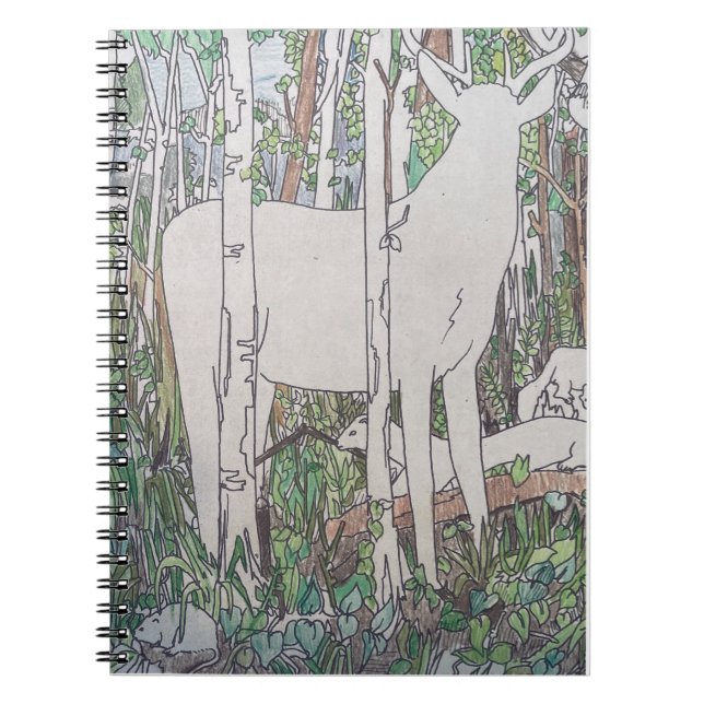 Spiral Photo Notebook In the Wild (Front)