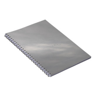 Spiral Photo Notebook, Love for Gray Sky Notebook