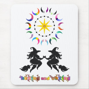 Spiral Photo Notebook Mouse Pad