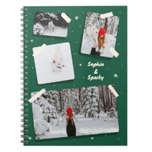 Spiral Photo Notebook photos with animal and with 