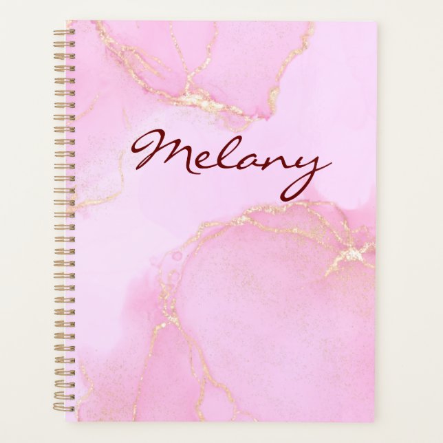 Spiral Photo Notebook Planner (Front)