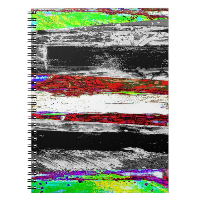 Spiral Photo Notebook – Reflection Layers (Front)