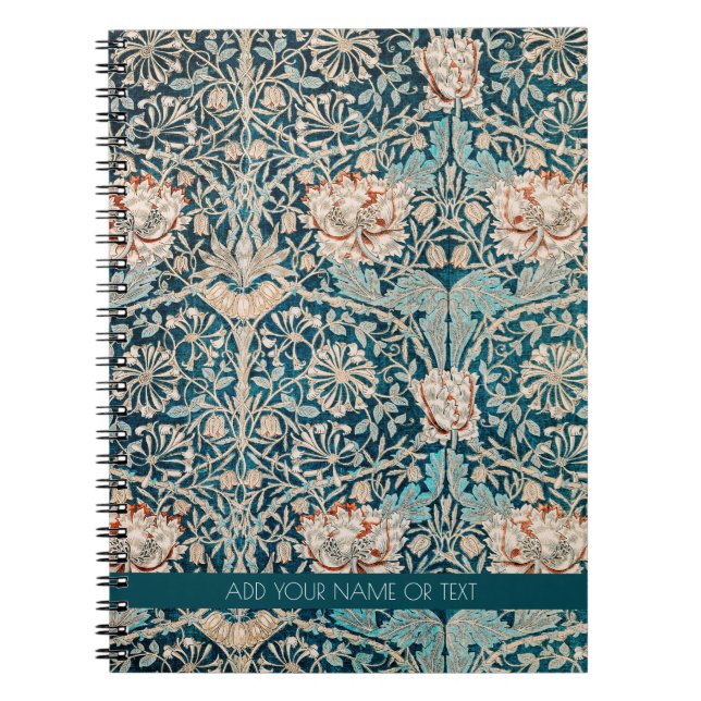 SPIRAL PHOTO NOTEBOOK WILLIAM MORRIS (Front)