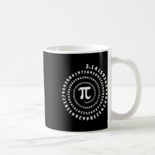 Spiral Pi Shirt Pi Day Math Lover Coffee Mug