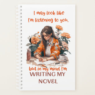 Spiral Planner for Writers and Authors Inspiration