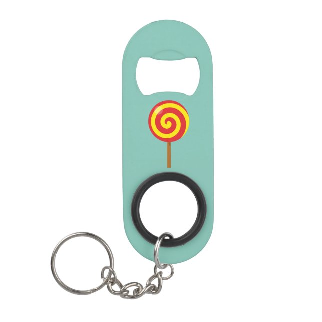 Spiral Red Yellow Lollipop (Front)