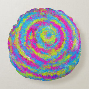 Spiral Round Cushion