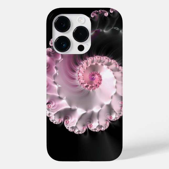 Spiral Seashell Fractal  Case-Mate iPhone Case (Back)