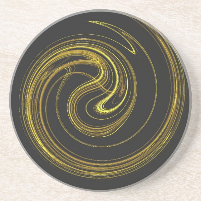 Spiral Series-1---Gold Coaster 1 of   colours (Front)