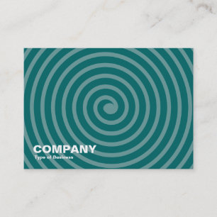 Spiral - Shades of Green Business Card