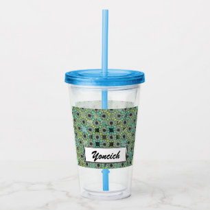 Spiral Shark by Kenneth Yoncich Acrylic Tumbler
