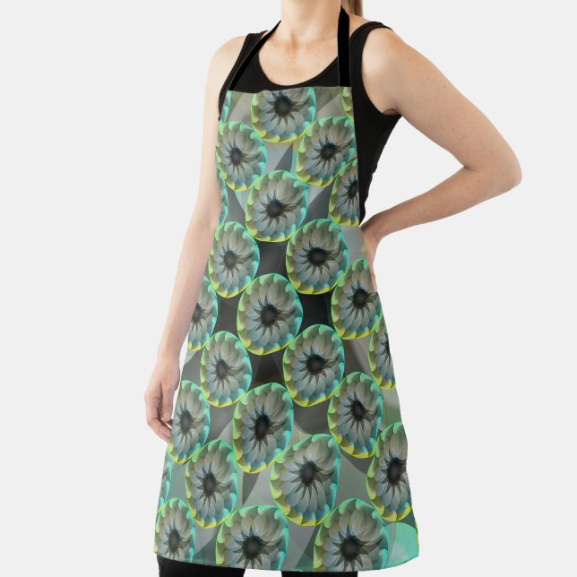 Spiral Shark by Kenneth Yoncich Apron (Insitu)