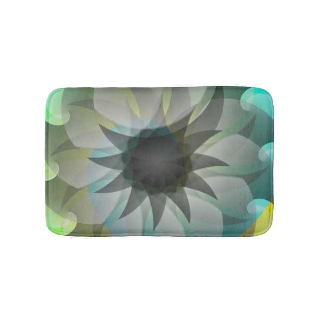 Spiral Shark by Kenneth Yoncich Bath Mat (Front)