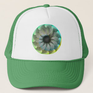 Spiral Shark by Kenneth Yoncich Trucker Hat