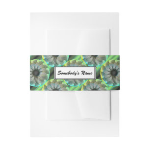 Spiral Shark (Personalised) by Kenneth Yoncich Invitation Belly Band