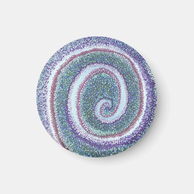 "SPIRAL SHELL"  MAGNET (Front)
