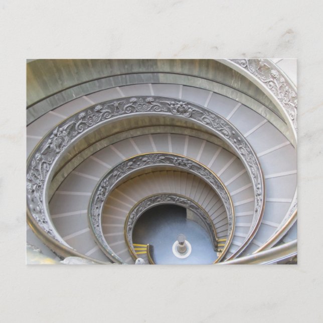 Spiral Staircase Postcard (Front)