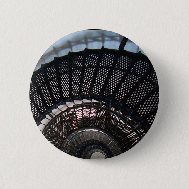 Spiral stairs round button (Front)