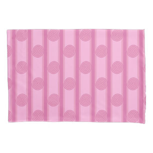 Spiral Striped Pillowcase