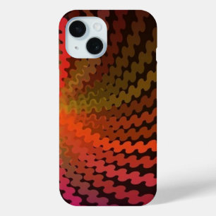 Spiral Summer Colours iPhone 15 Case