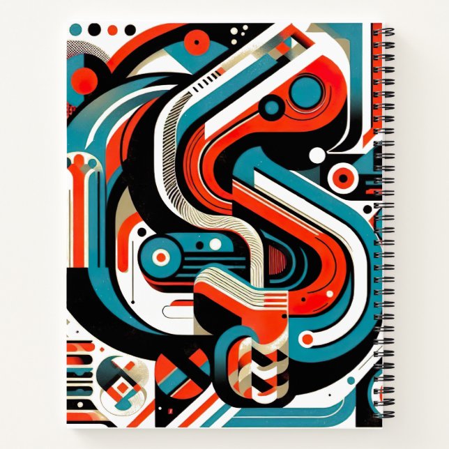 Spiral tech notebook (Back)